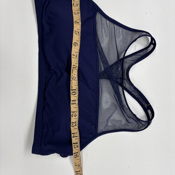 Vince Camuto Women's Standard HIGH Neck Bikini Top Swimwear Deep Plum - Picture 8 of 9